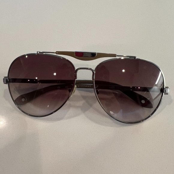 Authentic Givenchy Aviator Sunglasses